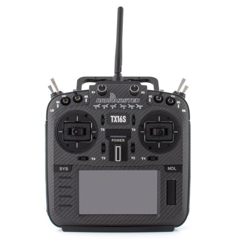 Controller RadioMaster TX16S MKII MAX HALL V4.0 4-in-1 Black LBT Controller RadioMaster TX16S MKII MAX HALL V4.0 4-in-1 Black LBT