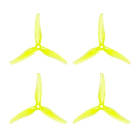 Propellers Gemfan-Hurricane 51433 3-Blade 5mm Shaft (Yellow) Propellers Gemfan-Hurricane 51433 3-Blade 5mm Shaft (Yellow)