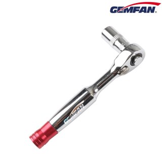Gemfan 1/4" Ratchet Screwdriver Socket Wrench-8MM