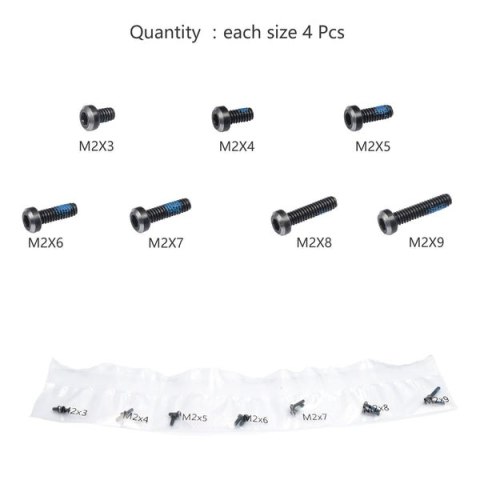 Screw Pack DIATONE M2 *3*4*5*6*7*8*9(1 bag) Screw Pack DIATONE M2 *3*4*5*6*7*8*9(1 bag)