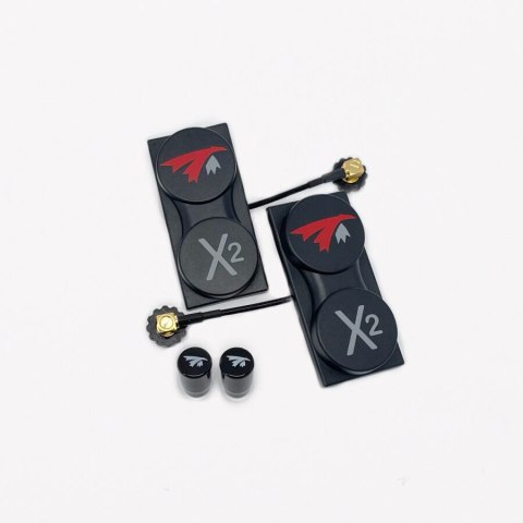 Antenna TrueRC X2-AIR 5.8 MK II pair for DJI FPV (combo) LHCP Antenna TrueRC X2-AIR 5.8 MK II pair for DJI FPV (combo) LHCP
