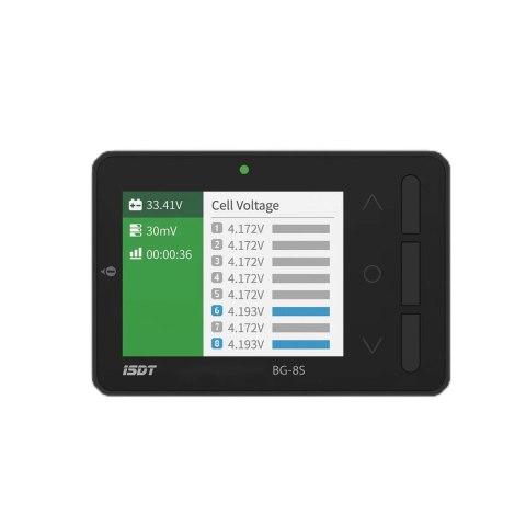 Multifunction Smart Battery Checker ISDT BG-8S Multifunction Smart Battery Checker ISDT BG-8S